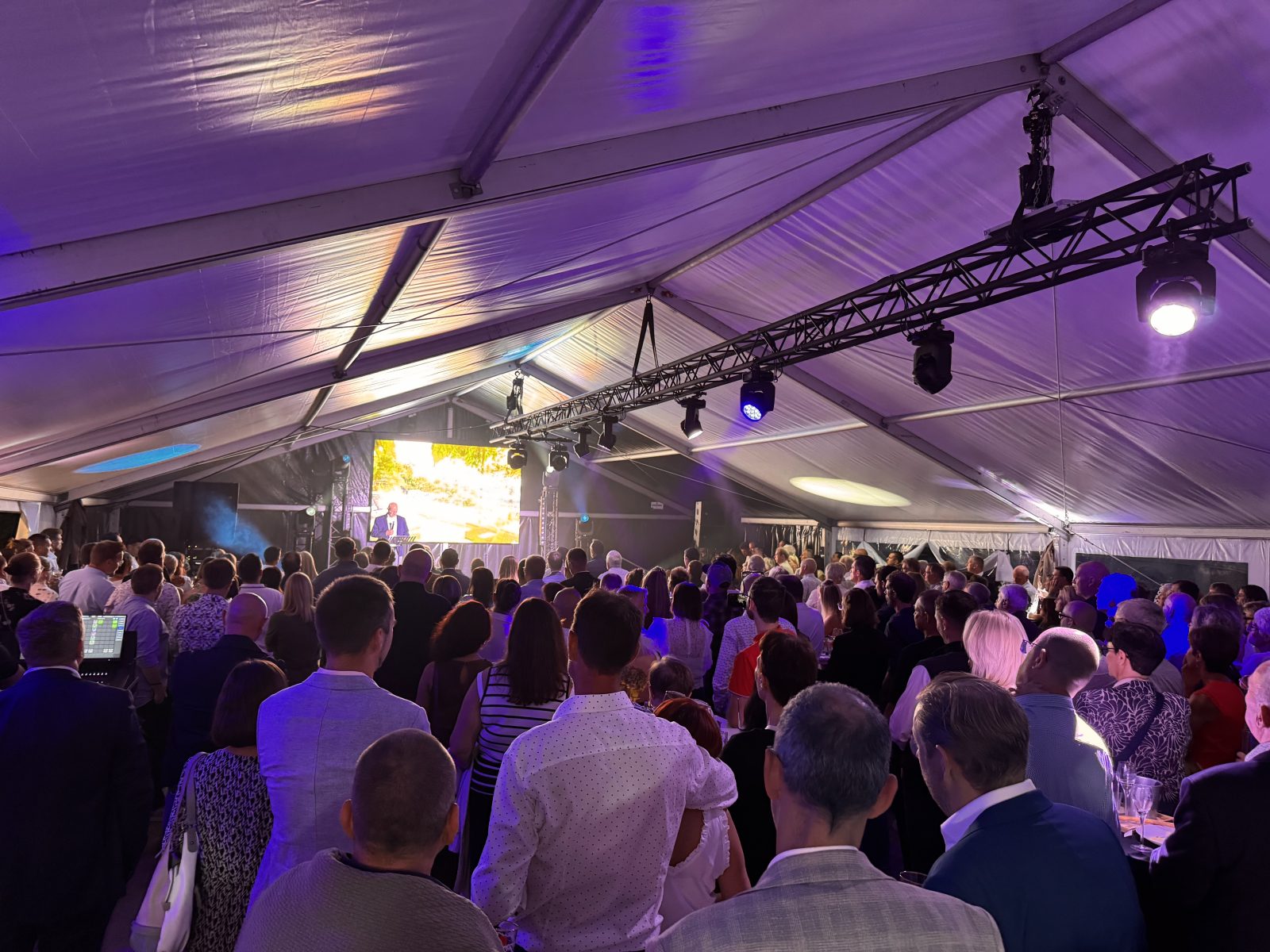 Fête de reprise d'entreprise à Malmedy